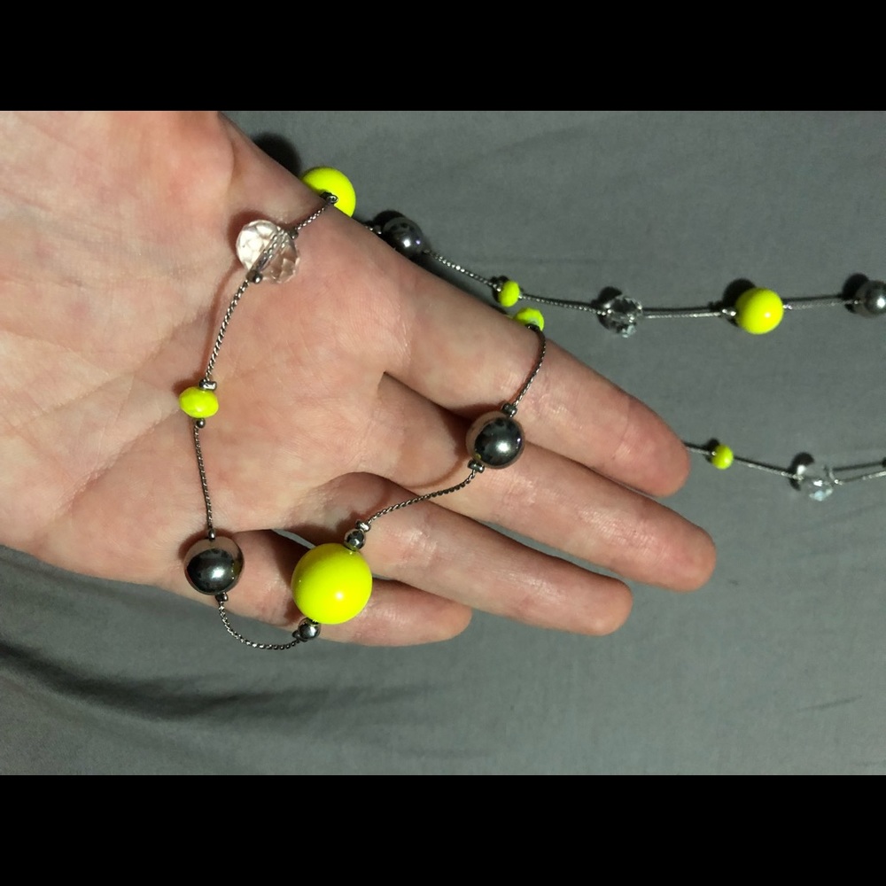 Yellow Chain Necklace